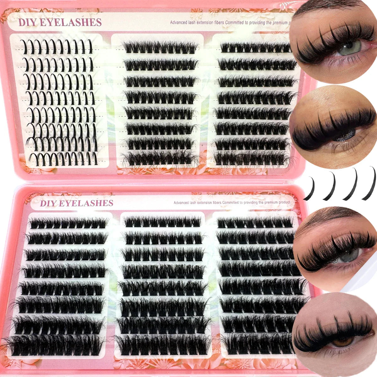 Lush Volume Lash Clusters